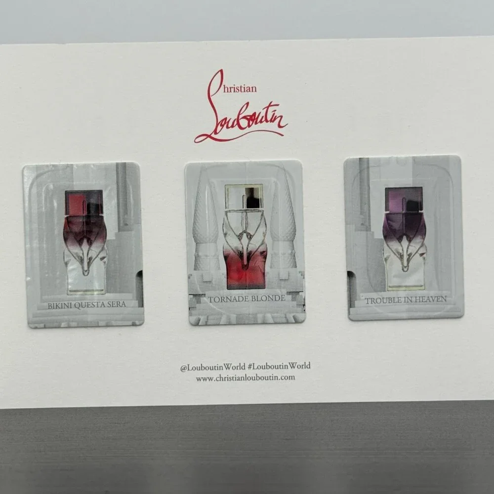 Christian Louboutin 3-pc blotter single use samples